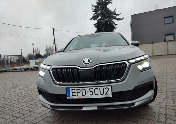 Skoda Kamiq cena 90900 przebieg: 52800, rok produkcji 2021 z Mieszkowice małe 352